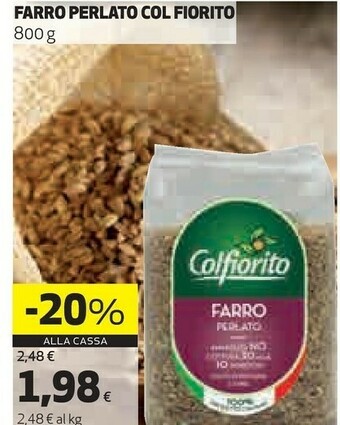 Coop Coop Farro Perlato Col Fiorito offerta