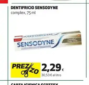 Coop Sensodyne Dentifricio 75 Ml offerta