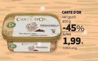 Coop Carte D'Or - Vaniglia & Cookie offerta
