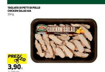 Coop Aia Chicken Salad Tagliata Di Petti Di Pollo 350 G(ml) offerta