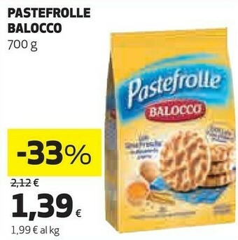 Coop Balocco Pastefrolle 700 G(ml) offerta