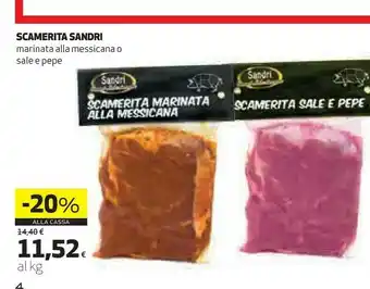 Coop Sandri Scamerita Sale E Pepe offerta