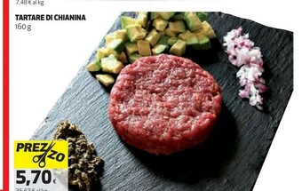 Coop Tartare Di Chianina offerta