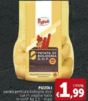 Deco Supermercati Pizzoli Patata Di Bologna Dop offerta
