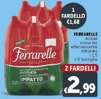 Deco Supermercati Ferrarelle Acqua Minerale Effervescente Naturale offerta