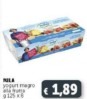 Deco Supermercati Mila Yogurt Magro Fragola 250 G(ml) offerta