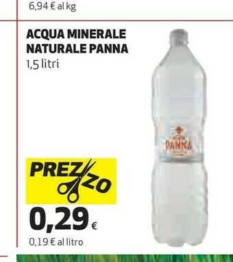 Coop Acqua panna Acqua Minerale Naturale 1500 G(ml) offerta