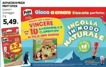 Coop Pritt Astuccio 8 Pezzi Stick offerta