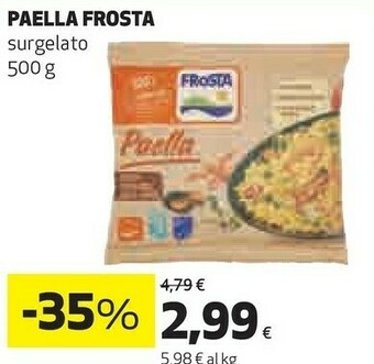 Coop Frosta Paella 500 G offerta
