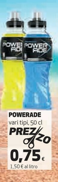 Coop Powerade Active Gusto Limone 500 G(ml) offerta