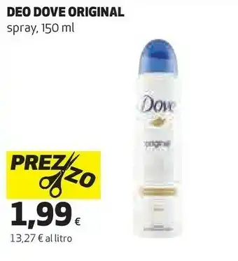 Coop Dove Deo Original Spray 150 Ml offerta