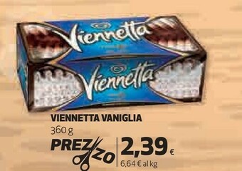 Coop Algida Viennetta L'Originale Vaniglia 360 G(ml) offerta