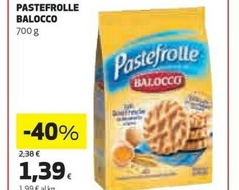 Coop Balocco Pastefrolle 700 G(ml) offerta