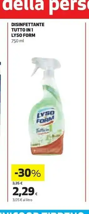 Coop Lysonform Disinfettante Tutto In 1 offerta