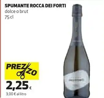 Coop Rocca dei forti Vino Spumante Brut 750 G(ml) offerta