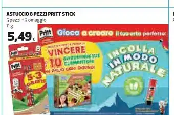 Coop Pritt Astuccio Stick 8 Pezzi offerta