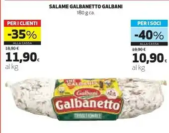Coop Galbani Galbanetto offerta