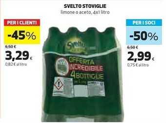 Coop Svelto Stoviglie offerta