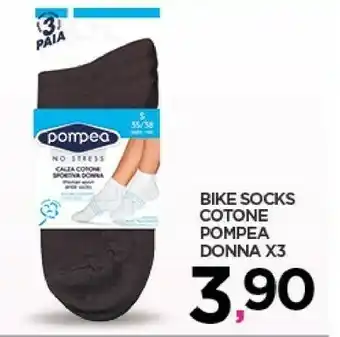 Interspar Pompea Bike Socks Cotone Donna offerta