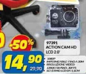 97391 ACTION CAM HD LCD 2.0
