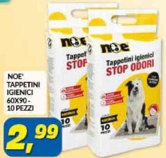 Risparmio Casa NOE' TAPPETINI IGIENICI 60X90-10 PEZZI offerta