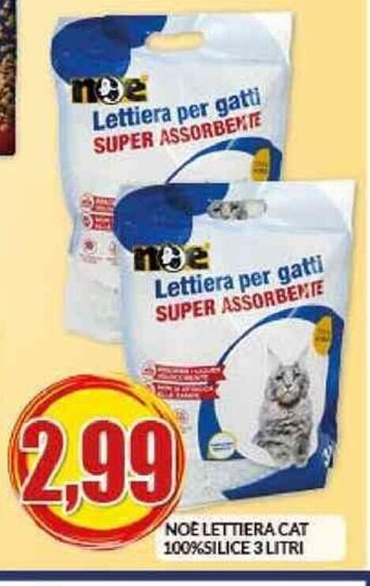 Risparmio Casa NOE LETTIERA CAT 100%SILICE 3 LITRI offerta