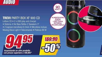 TREVI PARTY BOX XF 900 CD
