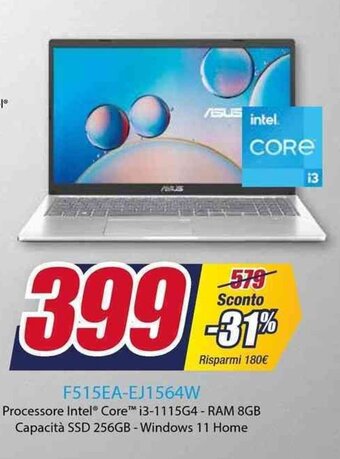 Trony ASUS F515EA-EJ1564W offerta