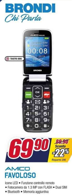 Trony Brondi AMICO FAVOLOSO offerta