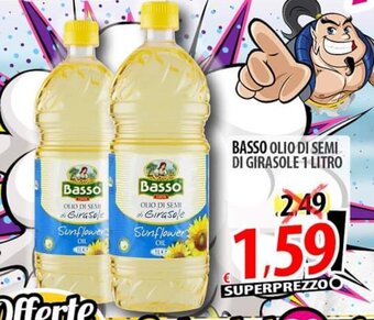 Il Genio Supermercato BASSO OLIO DI SEMI DI GIRASOLE 1 LITRO offerta