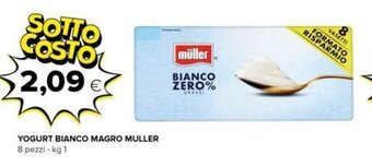 Oasi YOGURT BIANCO MAGRO MULLER 8 pezzi - kg 1 offerta
