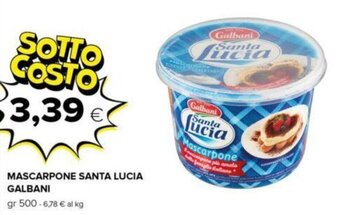Oasi MASCARPONE SANTA LUCIA GALBANI gr 500 offerta
