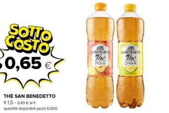 Oasi THÈ SAN BENEDETTO lt 1,5 offerta