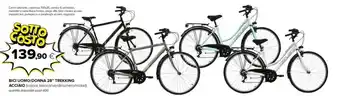 BICI UOMO/DONNA 28" TREKKING ACCIAIO pezzi 400