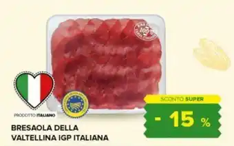 Oasi BRESAOLA DELLA VALTELLINA IGP ITALIANA offerta