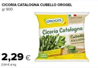 Oasi CICORIA CATALOGNA CUBELLO OROGEL gr 900 offerta