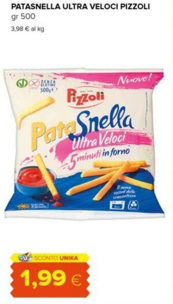 Oasi PATASNELLA ULTRA VELOCI PIZZOLI gr 500 offerta