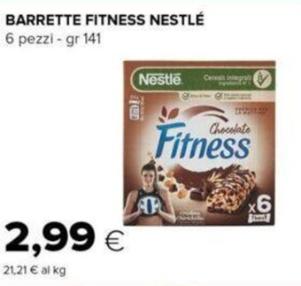 Oasi BARRETTE FITNESS NESTLÉ 6 pezzi - gr 141 offerta