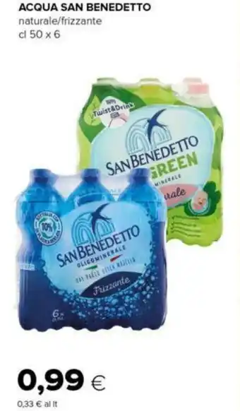 Oasi ACQUA SAN BENEDETTO cl 50 x 6 offerta