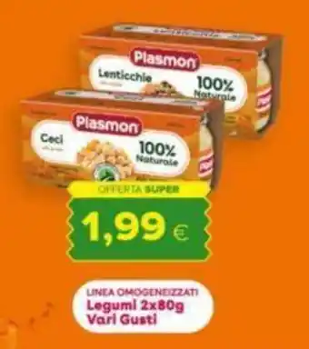 Oasi Legumi 2x80g Vari Gusti offerta