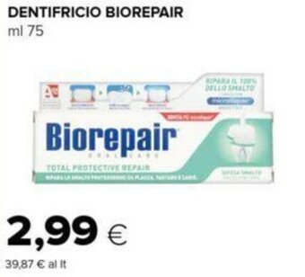 Oasi DENTIFRICIO BIOREPAIR ml 75 offerta