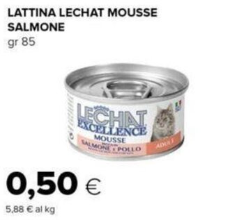 LATTINA LECHAT MOUSSE SALMONE gr 85