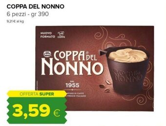 Oasi COPPA DEL NONNO 6 pezzi - gr 390 offerta