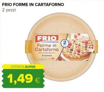 FRIO FORME IN CARTAFORNO 2 pezzi