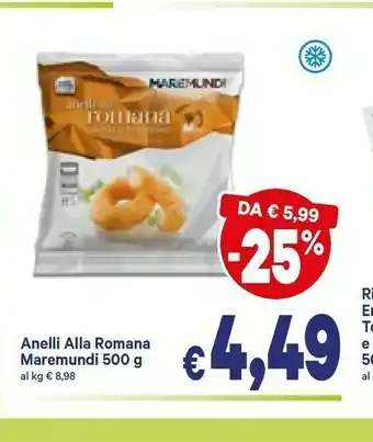 A&O Maremundi Anelli Alla Romana offerta