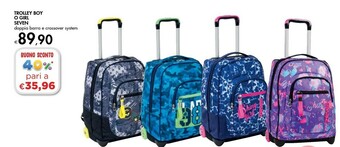 Bennet Seven Trolley Boy O Girl offerta