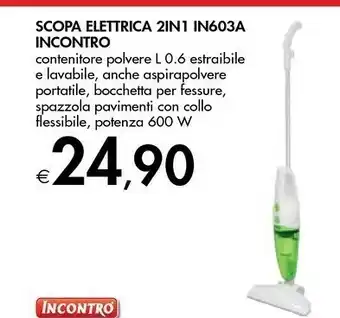 Bennet Incontro Scopa Elettrica 2in1 In603a offerta