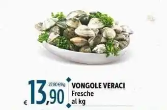 Carrefour Market VONGOLE VERACI Fresche al kg offerta