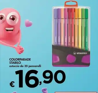 Bennet Stabilo Colorparade Astuccio Pennarelli offerta