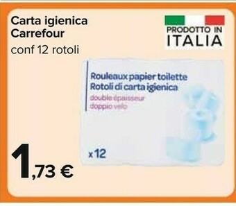 Carrefour Carrefour Carta Igienica offerta
